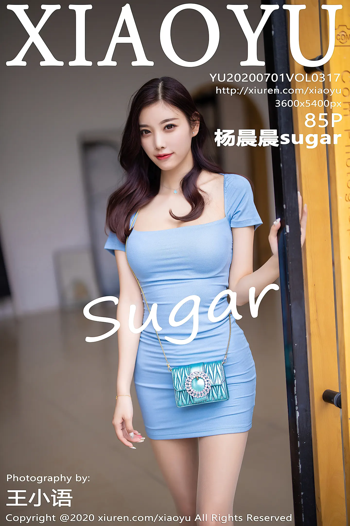 [XiaoYu画语界]Vol.317_女神杨晨晨sugar时尚街拍主题连身裙秀完美身材性感写真85P-秀人网 - XiuRen.Pro
